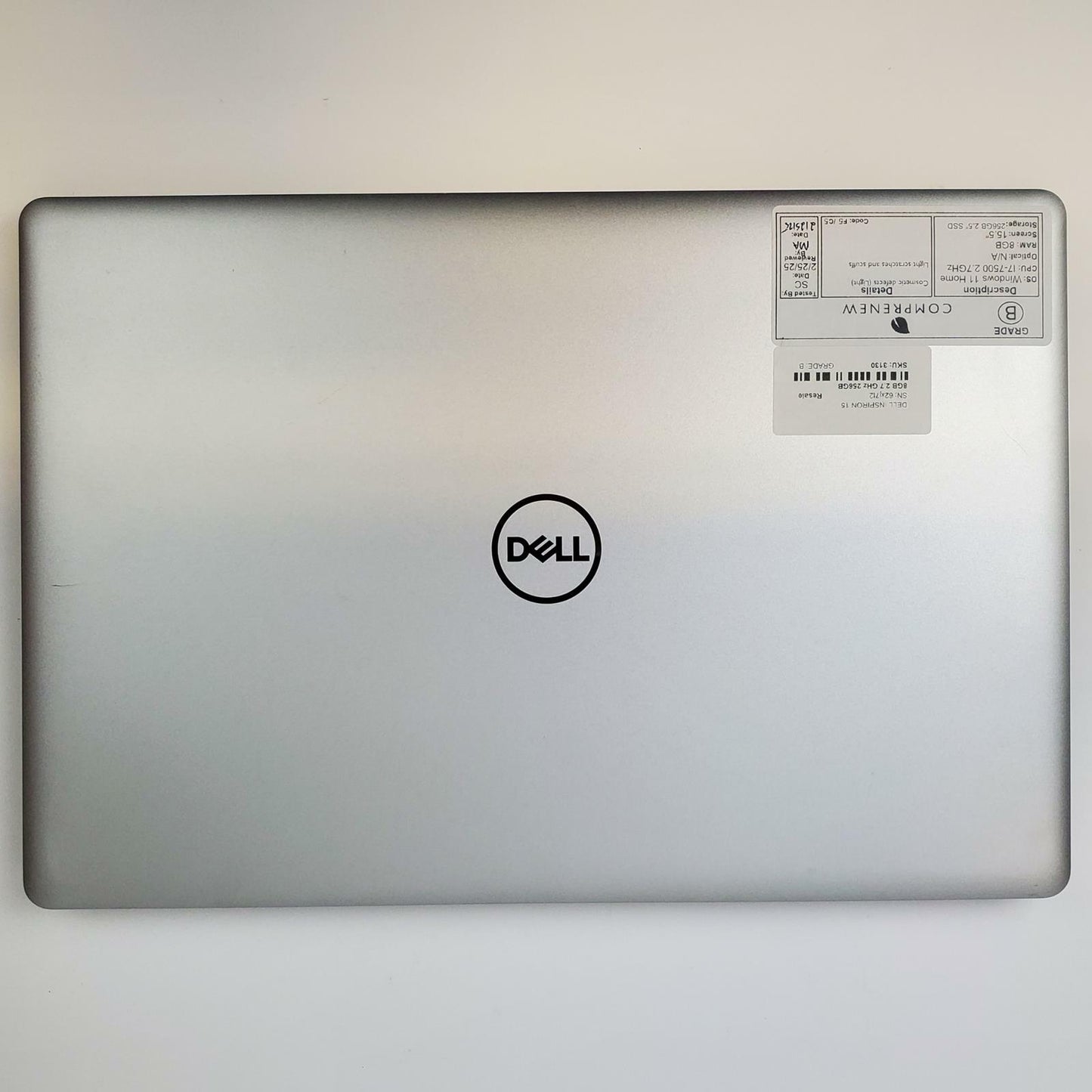 Dell Inspiron 15 Win 11 Home i7-7500 8GB RAM 256GB SSD | Grade B