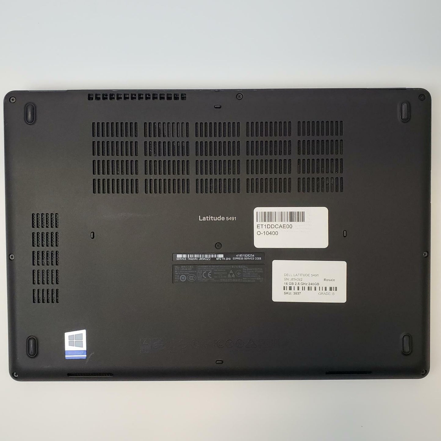 Dell Latitude 5491 Win 11 Home i5-8400H 16GB RAM 240GB M.2 | Grade B