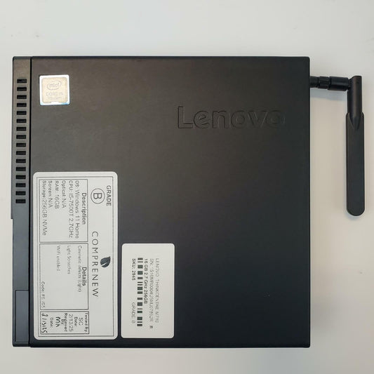 Lenovo ThinkCentre M710Q Win 11 Home i5-7500T 16GB RAM 256GB NVMe | Grade B