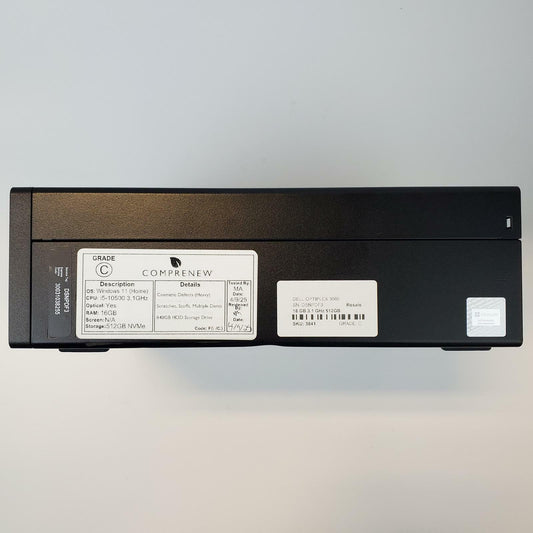 Dell OptiPlex 3080 Win 11 Home i5-10500 16GB RAM 512GB NVMe | Grade C | 3841