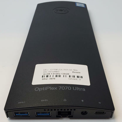 Dell OptiPlex 7070 Ultra Win 11 Home i7-8665U 16GB RAM 128GB NVMe | Grade B