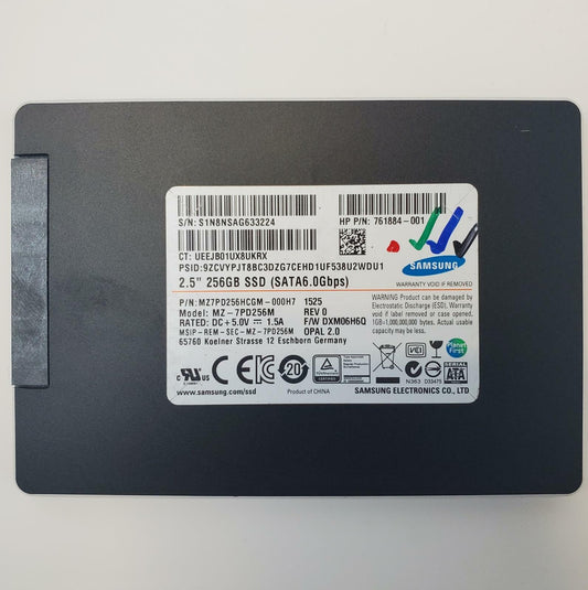 Samsung MZ-7PD256M 256GB 2.5" SATA Internal SSD | Grade A