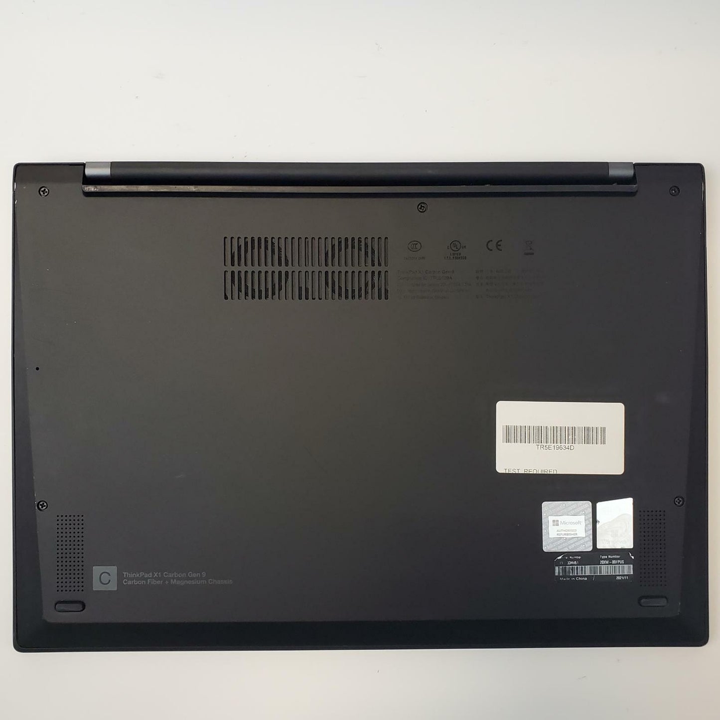 Lenovo ThinkPad X1 Carbon Gen9 Win 11 i5-1135G7 16GB RAM 256GB NVMe | Grade B