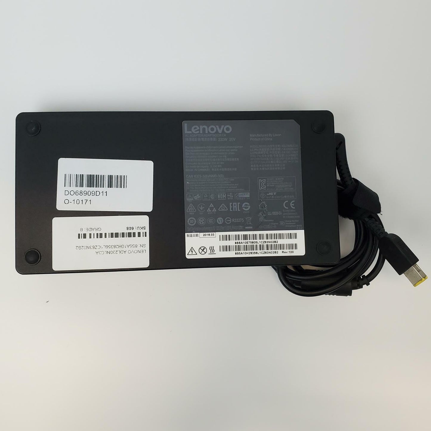 Lenovo DK1841 ThinkPad Thunderbolt 3 Workstation Dock 230W Bundle | Grade B