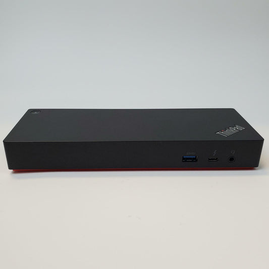 Lenovo DK1841 ThinkPad Thunderbolt 3 Docking Station Bundle | Grade B