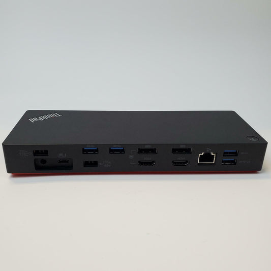 Lenovo DK1841 ThinkPad Thunderbolt 3 Docking Station Bundle | Grade B