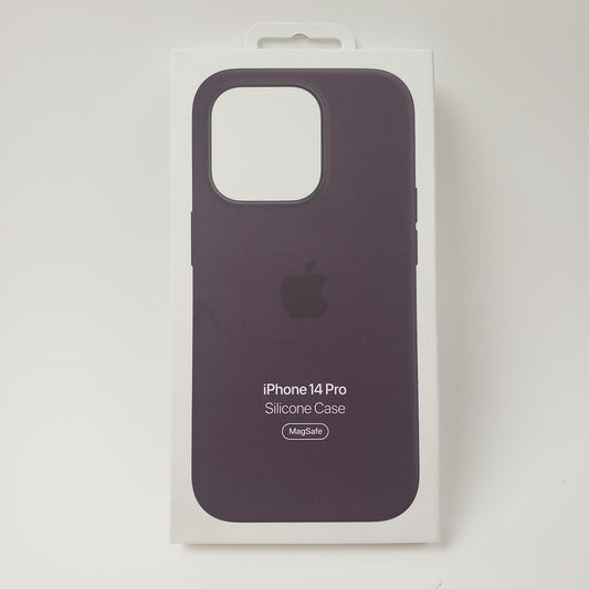 Apple iPhone 14 Pro MagSafe Silicone Case (Elderberry) | Grade A