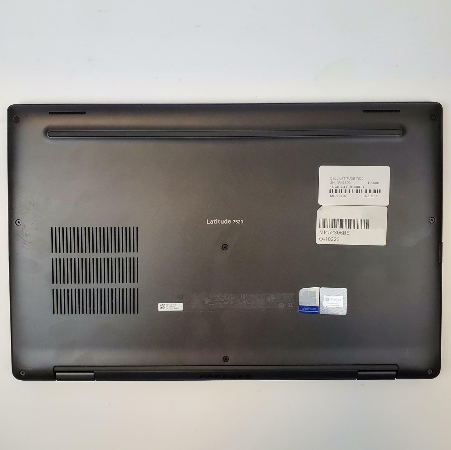 Dell Latitude 7520 Win 11 Home i5-1135G7 16GB RAM 500GB NVMe | Grade C