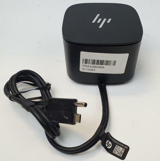 HP TB Dock HSN-IX01 w/ Combo Cable Docking Station Bundle | Grade B
