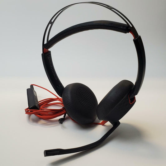 Plantronics C5220T 3.5mm/USB Wired Headset | Grade A