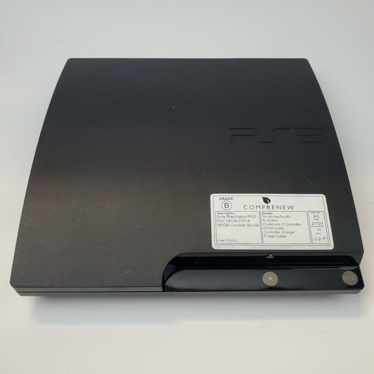Sony PlayStation 3 Slim CECH-2101A 160GB Console Bundle | Grade B