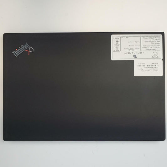 Lenovo ThinkPad X1 Carbon Gen8 Win11 i5-10310U 8GB RAM 512GB NVMe | Grade C