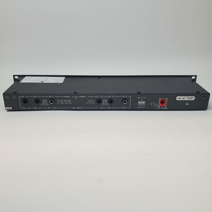 Rane AC 22 Rack Mount Active Crossover | Grade F