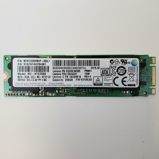 SAMSUNG MZ-NTE2560 256GB 2280 Gen3 M.2 SSD | Grade A