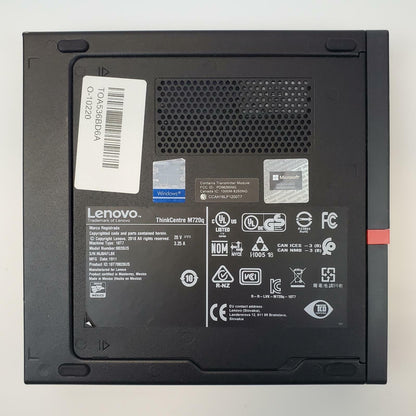 Lenovo ThinkCentre M720q Win 11 Home i5-8400T 16GB RAM 256GB NVMe | Grade B