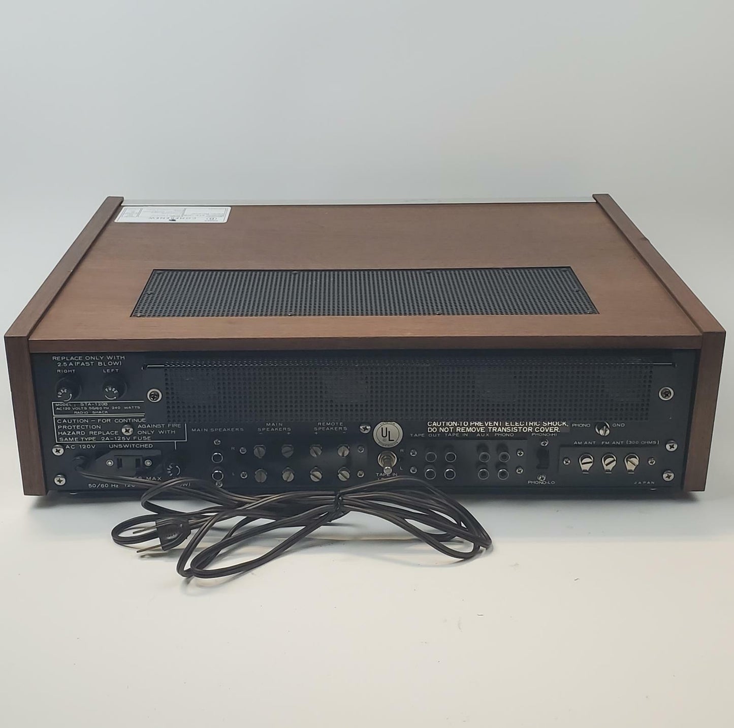Realistic STA-120B Stereo Receiver | Grade B