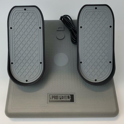 CH Products USB Flight Simulator Yoke Steering Wheel + Pedals | Grade B