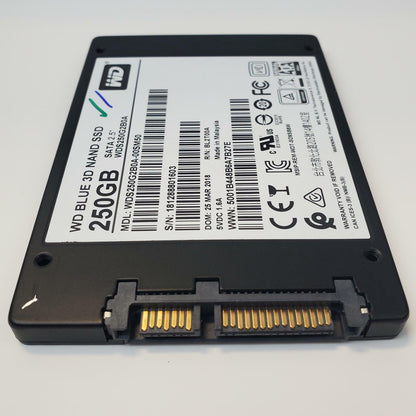 Western Digital WDS250G2B0A-00SM50 250GB 2.5" SATA Internal SSD | Grade A