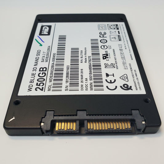 Western Digital WDS250G2B0A-00SM50 250GB 2.5" SATA Internal SSD | Grade A