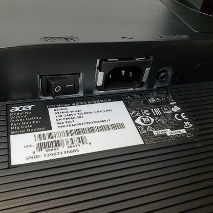 Acer B246HL 24" 1920x1080 60Hz LED Monitor | Grade B