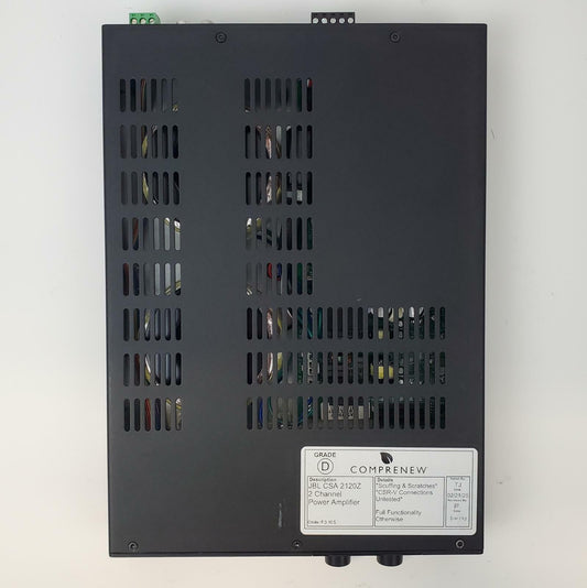 JBL CSA 2120Z Drivecore 2-Channel Power Amplifier | Grade D