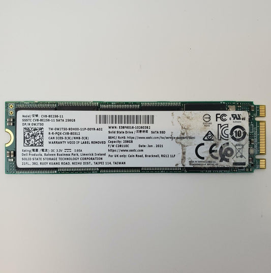 Lite-On CV8-BE256-11 256GB 2280 Gen3 M.2 SSD | Grade A