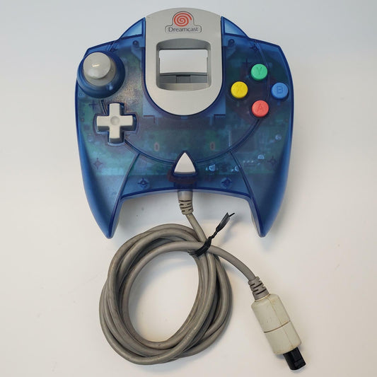 Sega Dreamcast HTK-7700 Controller w/ VMU HKT-7000 (Blue) | Grade B