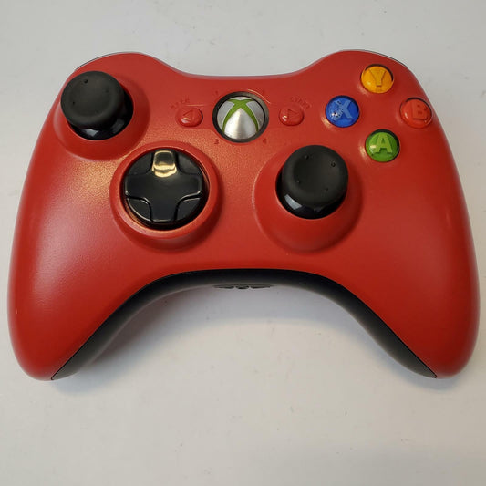 Microsoft Xbox 360 Model 1403 Wireless Controller (Red) | Grade B