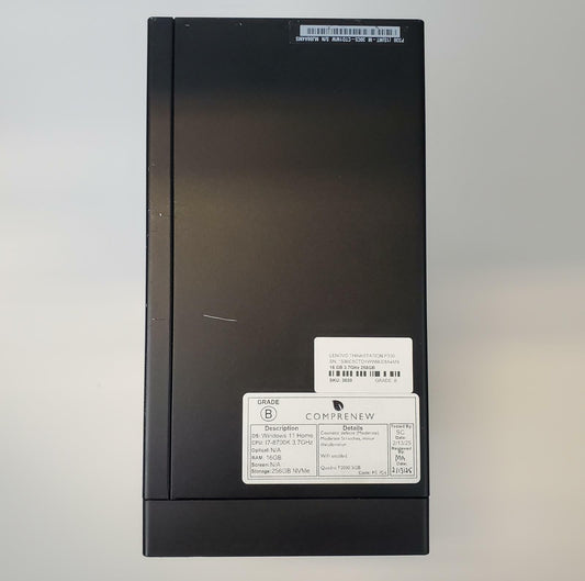Lenovo ThinkStation P330 Win 11 i7-8700K 16GB RAM 256GB NVMe 5GB GPU | Grade B