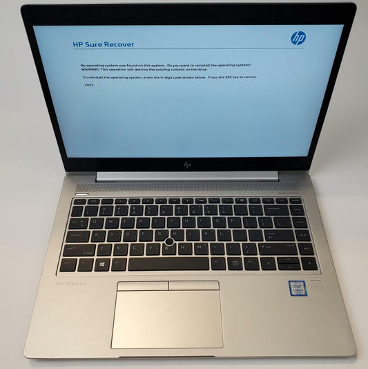 HP EliteBook 840 G5 No OS i5-7200U 8GB RAM 192GB M.2 | Grade C