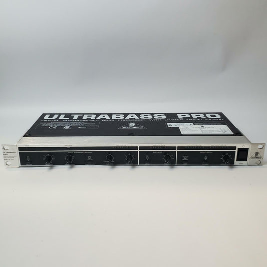 BEHRINGER EX1200 Ultrabass Pro Digital Subharmonic Bass Processor | Grade B