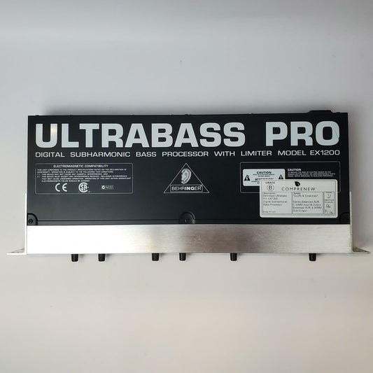 BEHRINGER EX1200 Ultrabass Pro Digital Subharmonic Bass Processor | Grade B