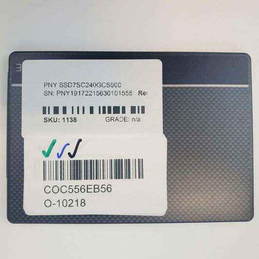 PNY SSD7SC240GCS900 240GB 2.5" SATA Internal SSD | Grade A