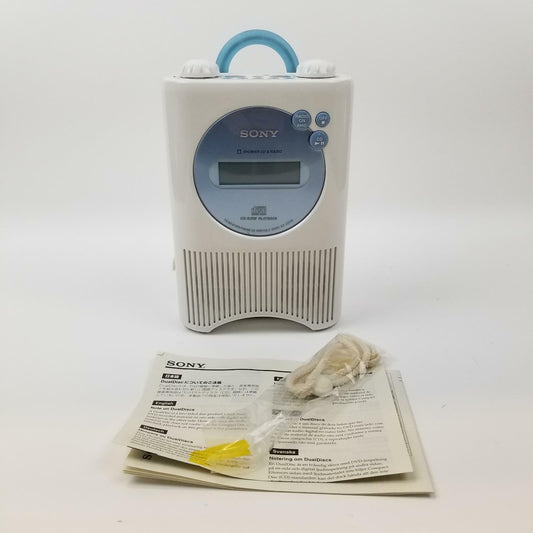 Sony ICF-CD73V Shower AM/FM Radio/CD Player | Grade A