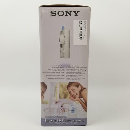 Sony ICF-CD73V Shower AM/FM Radio/CD Player | Grade A