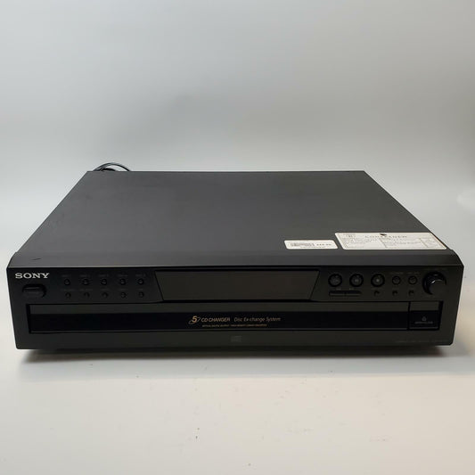 SONY CDP-CE275 5-CD Changer w/ Remote | Grade B