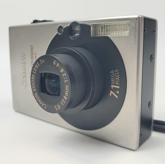 Canon PowerShot ELPH SD1000 7.1MP Silver Digital Camera | Grade B