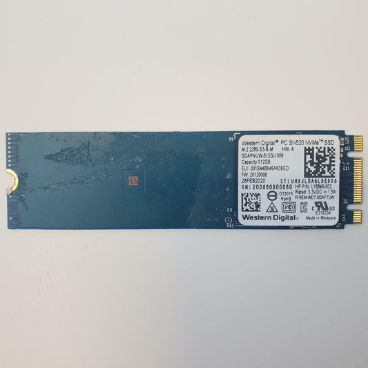 Western Digital SDAPNUW-512G-1006 512GB 2280 Gen3 M.2 Internal SSD | Grade A