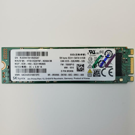 SK Hynix HFS512G39TNF-N2AOA BB 512GB 2280 Gen3 M.2 SSD | Grade A