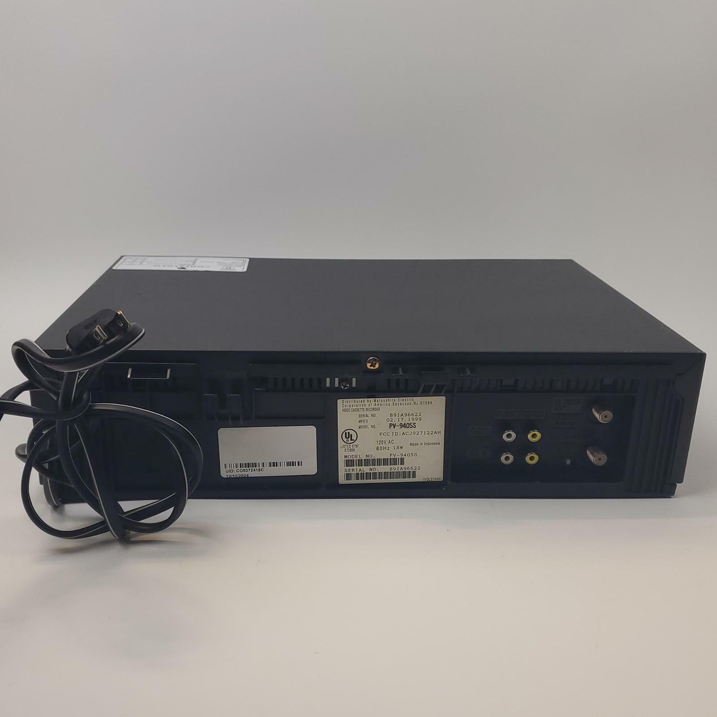 Panasonic PV-9405S VCR/VHS Player | Grade B