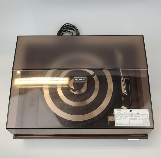 Sony PS-77 Direct Drive Turntable | Grade F