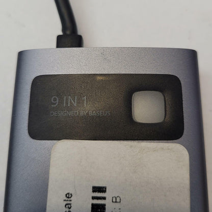 BASEUS BS-OH047 9-in-1 USB-C Docking Station | Grade A