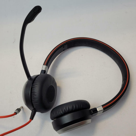 Jabra Evolve 40 3.5mm/USB-A Wired Headset | Grade A