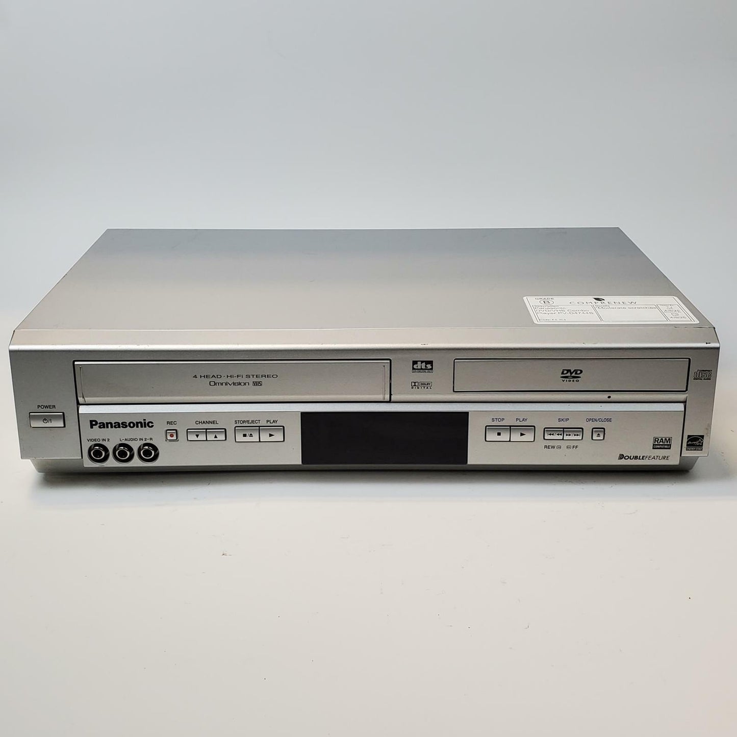 Panasonic PV-D4744S DVD/VHS Combo Player | Grade B