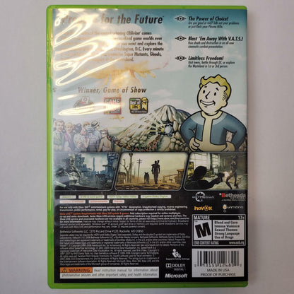 Xbox 360 Game: Fallout 3 | Grade A