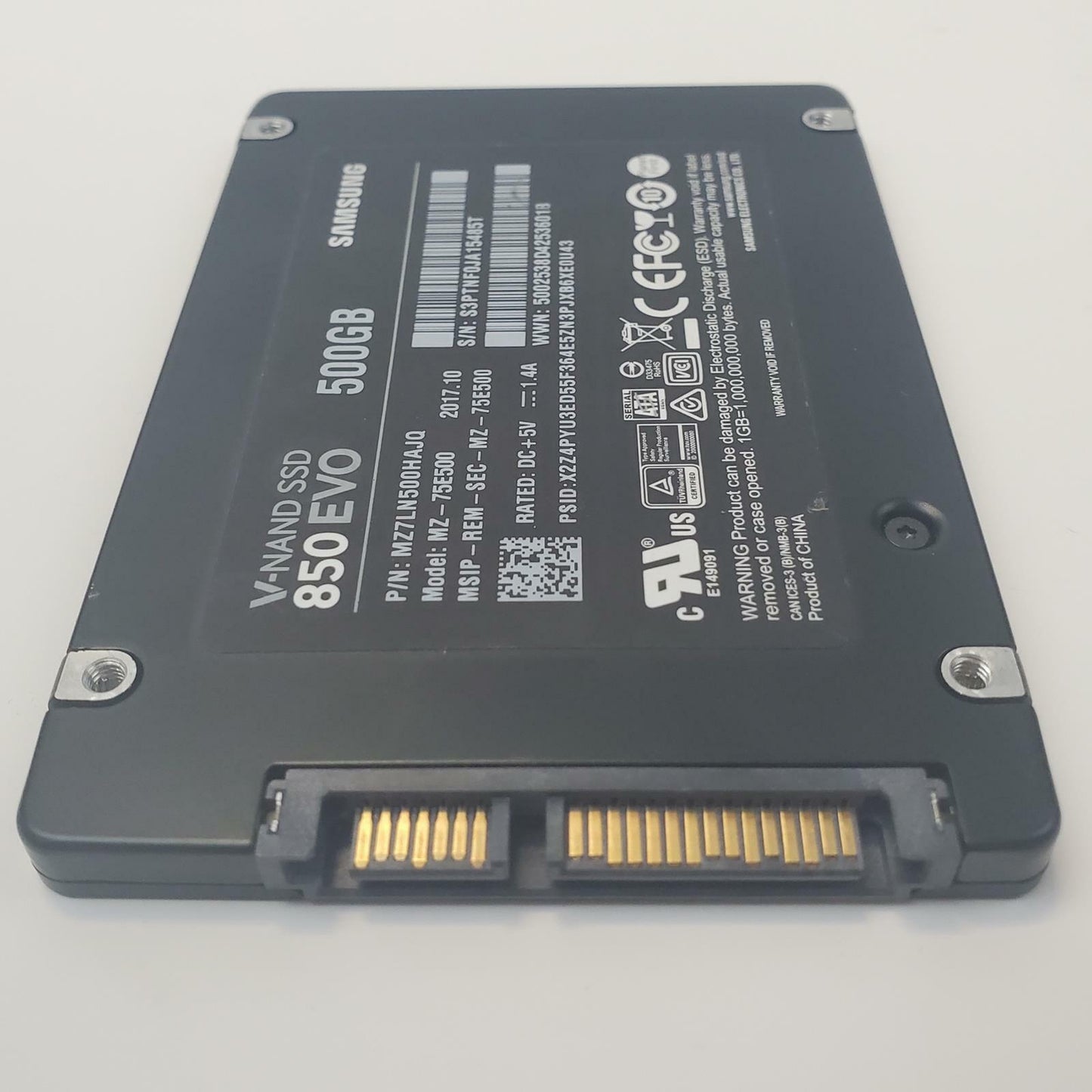 Samsung MZ-75E500 500GB 2.5" SATA Internal SSD | Grade A | 7484
