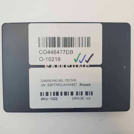 Samsung MZ-75E500 500GB 2.5" SATA Internal SSD | Grade A | 7484