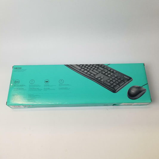 LOGITECH MK120 | Wired Keyboard and Wired mouse kit | Grade A
