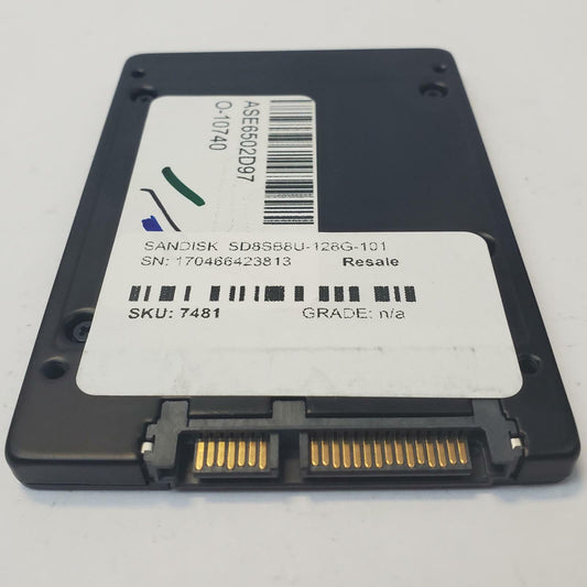 SANDISK SD8SB8U-128G-1012 128GB 2.5" SATA Internal SSD | Grade A | 9547