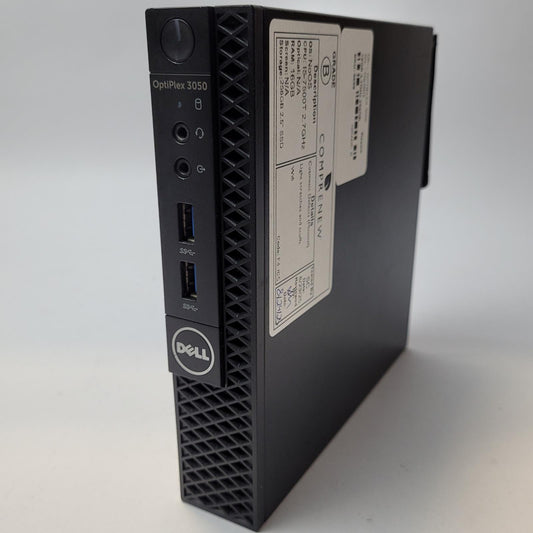 DELL OPTIPLEX 3050 No OS I5-7500T 16GB RAM 256GB 2.5" SSD | Grade C